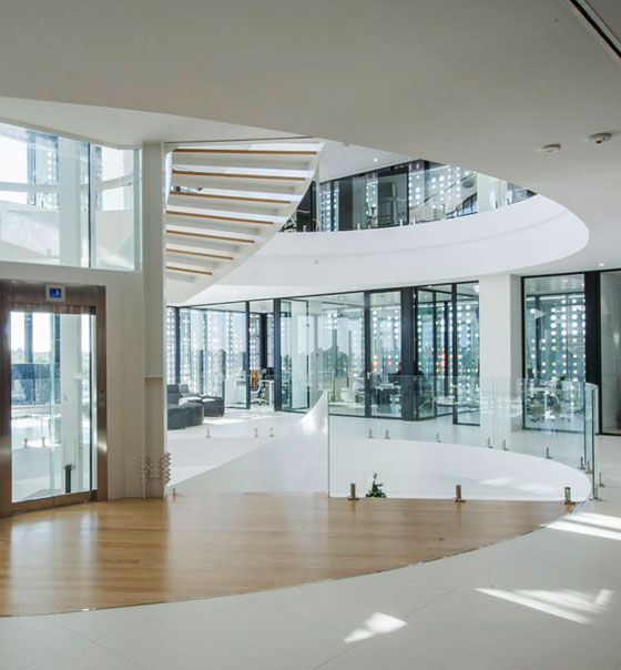 Imagen oficinas por dentro empresa sesderma Valencia